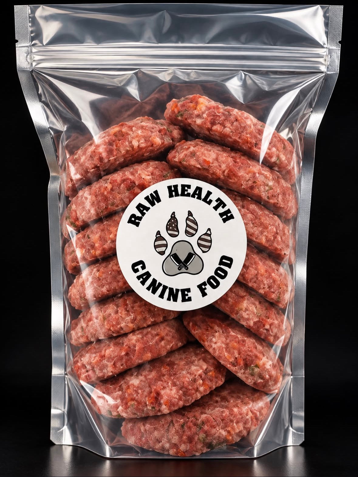 8oz patties (7lbs bag)