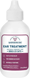 Wondercide Dog & Cat Ear Treatment, 2-oz bottle